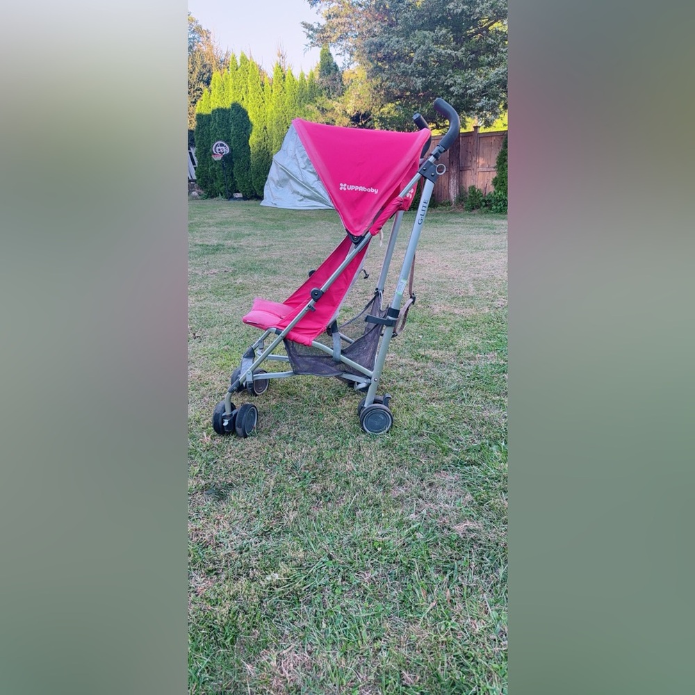 Stroller - Red and Gray - Picture 2 of 7